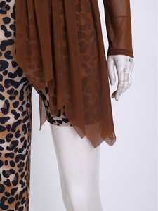 Traje de una pieza estampado para mujer, estilo mujer de las cavernas, para danza de adoración, venta al por mayor, gran oferta - Product Image 5