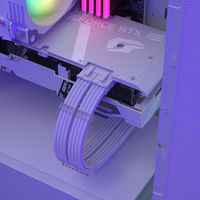 Noir Blanc ODM Couleur ATX PC GAMING MB 24P CPU 8P VGA GPU PCIe 8P ARC PET Sleeved PSU Câble pour PC Gaming PSU Computer Case