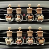 Recharge de diffuseur d'huiles essentielles végétales en verre de qualité supérieure, parfum longue durée (31-60 jours) pour voiture et maison, désodorisant d'ambiance