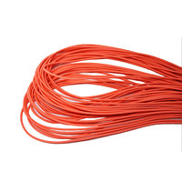 Décoration Stretch Cap String Coloré 2mm Polyester Tressé Rond Cordon Élastique pour Sport Pantalon Vêtement