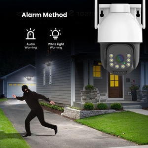 Caméra de sécurité solaire 4G fabriquée en usine, détection de mouvement CMOS, extérieure, 6MP, réseau CCTV pour ferme/maison de campagne - Product Image 4