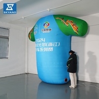 Vêtements de sport gonflables géants personnalisés, adaptés aux activités de promotion de marque en plein air et à la décoration dans les centres commerciaux