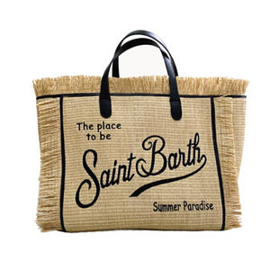 Nuova Borsa Tote con Frange Ricamate in Tessuto di Paglia da Spiaggia Borsa Intrecciata in Paglia di Tendenza Europea e Americana per Donne - Product Image 6