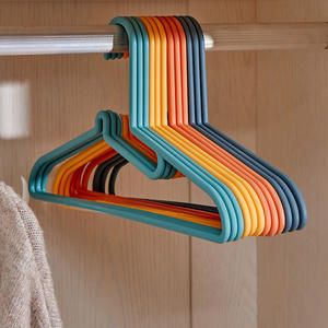 Porte-vêtements multifonctionnel en plastique épais <span class=keywords><strong>à</strong></span> large épaule, protecteur de col, pour dortoir, maison, sans marques - Product Image 3