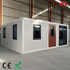 Australien Oma Wohnung Fertighaus Container Falthaus 20ft 40ft erweiterbares Container haus mit Küchen toilette Villa Mobil heim - Product Image 1