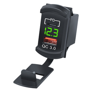 شاحن <span class=keywords><strong>USB</strong></span> احترافي مدمج للقوارب والمركبات الترفيهية والشاحنات بتقنية PD + QC3.0، مع مراقب للبطارية، مقاوم للهب - Product Image 6