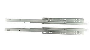 Riel de acero galvanizado de extensión completa con tobogán ajustable 3D para cajones de almacenamiento de herramientas de cocina, capacidad de carga de 25kg silenciosa - Product Image 2