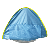 Protection solaire UV Tente de plage pliable portable, abri solaire, piscine pour enfants, tente pour bébé