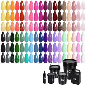 Ensemble de vernis à ongles en gel, base coat, finition brillante, mate, pailletée, top coat, <span class=keywords><strong>rose</strong></span> <span class=keywords><strong>fluo</strong></span>, jaune, gelée bleue, couleurs vives, longue durée - Product Image 1