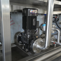 Qiangda Elektrische Commerciële Plc-Gestuurde Fruitgroenten-Blancheermachine Omvat Pompreiniger Voor Aardappeltomatenhotels