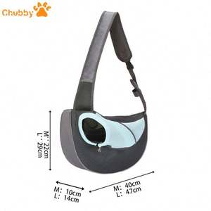 Bolso de Hombro para Perros 2025 Travel Safe Pet Puppy Carrier S/L, Malla Oxford, Cómodo, Tipo Sling, para Viajes al Aire Libre - Product Image 2