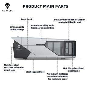 Maison préfabriquée, hôtel, <span class=keywords><strong>construction</strong></span>, bâtiment moderne de luxe, portable, maisons minuscules - Product Image 4