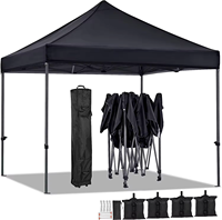 Tente Pliante 3x3 Robuste pour Extérieur, Auvent Commercial, Tente Événementielle avec Logo, Toiles de Tente pour Camping