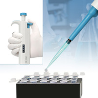 Micropipette à volume réglable sur mesure 0,1 µl-10 ml monocanal mécanique de haute qualité autoclavable pour laboratoire