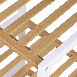 MUEBLE DE BAÑO CON 4 ESTRUCHAS, BLANCO/NATURAL 35X30X100 - Product Image 3