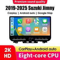 Radio para Auto Android 13 de 12.6 Pulgadas para Suzuki Jimny 2019-2025, Navegación GPS, CarPlay Inalámbrico, Android Auto, HiCar, Cámara de 360 Grados