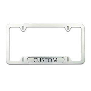 Wholesale Custom Plastic Customized Logo Printing Number <b>License</b> Plate <b>Frame</b> Car Accessories - Product Image 4