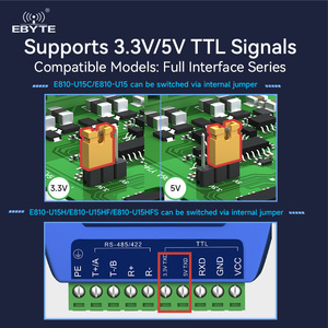 อุปกรณ์แปลงสัญญาณ USB เป็น Serial รุ่น Ebyte ODM E810 สำหรับอุตสาหกรรม รองรับ USB เป็น RS485/232/422/TTL 2/4 พอร์ต Serial พร้อมการป้องกัน EMC ระดับ 3 - Product Image 4