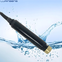 Sonda Digital de Temperatura para Aguas Residuales de Plantas de Procesamiento de Agua en Estanques de Camarones, Medidor Industrial Fluorescente de Oxígeno Disuelto