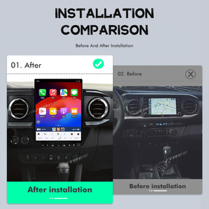 วิทยุติดรถยนต์ Android ขนาด 13.8 นิ้ว สำหรับ Toyota Tacoma ปี 2016 2017-2022 พร้อมระบบ Carplay เครื่องเล่นมัลติมีเดีย สเตอริโอ ระบบนำทาง GPS Carplay - Product Image 2