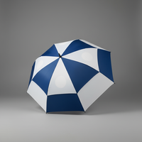 Échantillon Gratuit Parapluie de Golf Personnalisé de Luxe de 30 Pouces, Grande Taille, Coupe-Vent, avec Impression de Logo, Vente en Gros