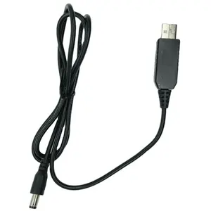 Cable de refuerzo USB a transformador, 5V a 7,4 V, 9V, 12V, 5521