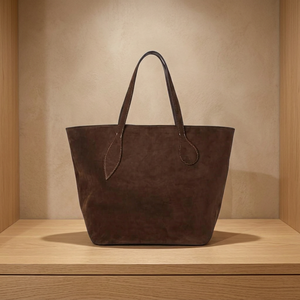BS INTERNATIONAL Fashionable Women's Genuine Leather Waterproof Casual Handbags Lightweight Durable Zipper Closure <b>Large</b> - Product Image 2