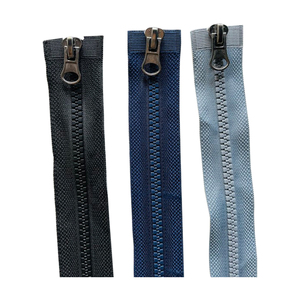 5 # Meilleures ventes - Qualité garantie - Vestes pour hommes - Fermetures <span class=keywords><strong>éclair</strong></span> en résine à double <span class=keywords><strong>curseur</strong></span> à verrouillage automatique - Marque SWK - Taille 60-120 cm - Product Image 4