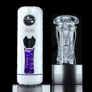 New STELLAR PATH Men's ABS+TPE Aircraft Cup Masturbator Real Vagina Sucking <b>Vibrating</b> Thrusting Model TY-260509-40 CN/GUA - Product Image 5