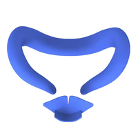 Accessoires VR : Housse de protection pour sangle de tête, masque et couvre-visage en silicone pour casque VR Oculus Quest 3