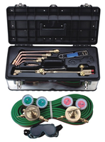 Kit de chalumeau de soudage portable Uweld, oxygène acétylène avec régulateur de gaz, kit de chalumeau de soudage et de découpe au gaz à vendre