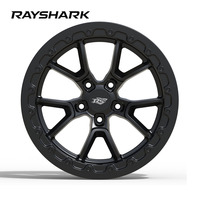 Jantes Beadlock RS Custom 18 20 pouces, jantes Drag 5x115, jantes forgées pour Challenger Hellcat SRT Charger Scat Pack RT