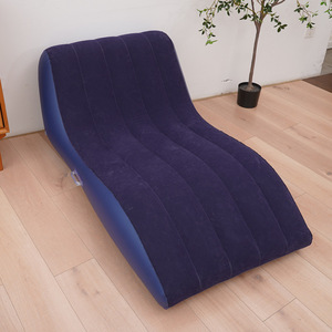 Canapé personalizable De Salon Gonflable S Shape Camping Baby Love Seat Beach Pool Tumbona Sofá Barco Inflable Tantra Sofá Silla - Product Image 2