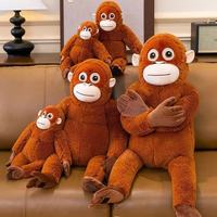 Peluche Gorille Transfrontalière Très Vendue, Jouet en Peluche Animal Singe Mignon de Simulation, Poupée en Peluche