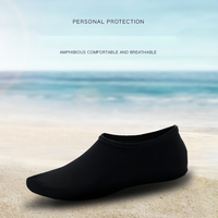 Mode Coloré Lumineux Plage Chaussettes Chaussures Avec Rouleau Unisexe Étanche Plongée Planche De Surf Chaussettes
