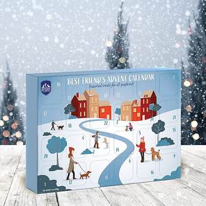 <span class=keywords><strong>Calendario</strong></span> de <span class=keywords><strong>Adviento</strong></span> de Navidad personalizado golosinas para mascotas caja de regalo de Cuenta Regresiva impermeable y portátil para perros y <span class=keywords><strong>gatos</strong></span> con impresión en relieve - Product Image 1