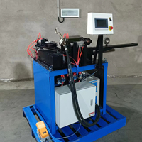Extrémité de tuyau d'acier inoxydable de chauffage à haute fréquence automatique de CNC formant la machine