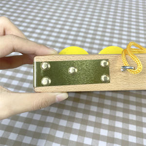 عداد خشبي صيني كبير الحجم بـ 13 عودًا، غير قابل للانزلاق، مع خرز بلاستيكي أصفر ومركز أحمر، لعبة تعليمية للمعلمين، عداد سوروبان - Product Image 6