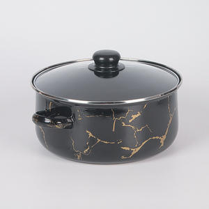 <span class=keywords><strong>Offerta</strong></span> a basso prezzo <span class=keywords><strong>set</strong></span> <span class=keywords><strong>pentole</strong></span> smaltate da 10 pezzi a doppio manico - Product Image 5