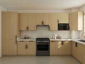 Mueble de Cocina Personalizado con Encimera de Mármol, Estructura de Madera Maciza, Resistente al Agua, para Cocina o Lavandería - Product Image 2