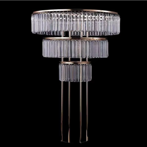 Nouveau design, support à <span class=keywords><strong>fleurs</strong></span> en métal doré et acrylique, moderne, durable, créatif, pour l'intérieur, facile à assembler, forme personnalisable pour mariage - Product Image 3