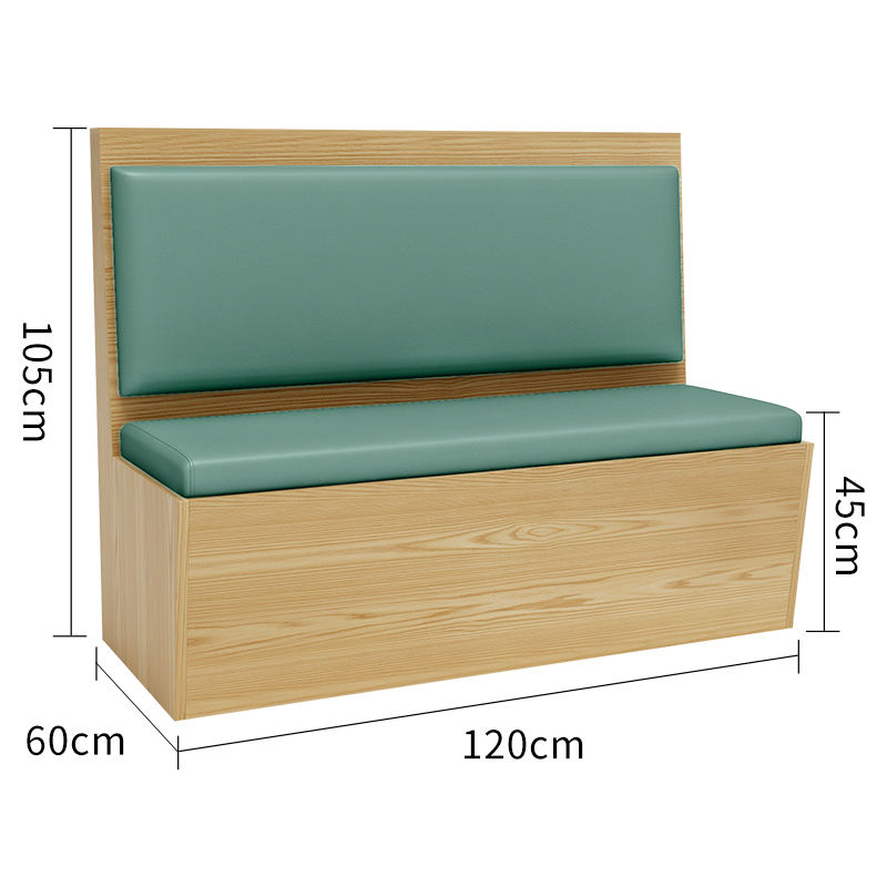 บูธเดี่ยวสีเขียว