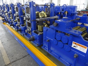 नयनयांग कार्बन स्टील वेल्डेड राउंड ट्यूब पाइप मिल उत्पादन लाइन मशीनरी दबाव पोत और मोटर के साथ - Product Image 2