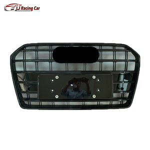 Accessori auto ABS Racing Mesh Grill auto paraurti anteriore griglia del radiatore per <span class=keywords><strong>Audi</strong></span> <span class=keywords><strong>A6</strong></span> C7 <span class=keywords><strong>2018</strong></span> - Product Image 2