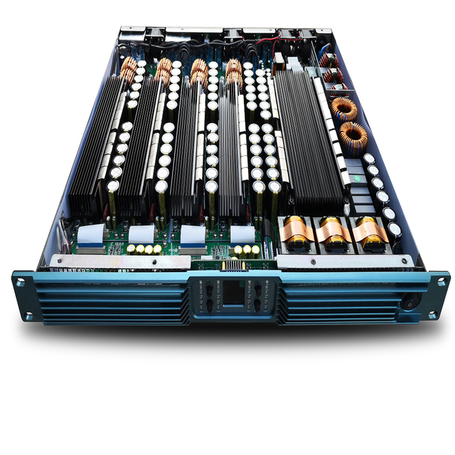 Professional Power Mixer Amplifier for Stage Performance Audio System Line Array 1U Amplifier