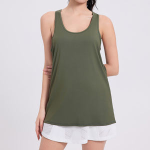 Nueva Camiseta Deportiva sin Mangas para Mujer 2026 de Verano, Ligera, con Malla Calada y Parches, Espalda Cruzada, Ideal para Yoga y Fitness Casual - Product Image 2