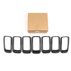 Marco de Rejilla para Jeep Compass 68109865AA, Plástico ABS Electrochapado, para Modelos 2011-2016 - Product Image 4