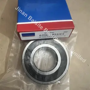 6206LLU Deep Groove Ball Bearing 6206 RZ 206 Bearing Lista de Preços no Paquistão