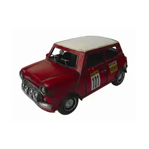 Vintage Scale Retro Car Decor Children Model Metal Wall Art Making