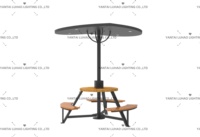 Banc d'extérieur moderne à énergie solaire avec écran LED Banc de bus en métal avec port de charge et toit pour parcs et centres commerciaux
